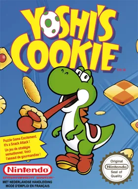 Yoshi's Cookie (Europe) (Virtual Console) box cover front